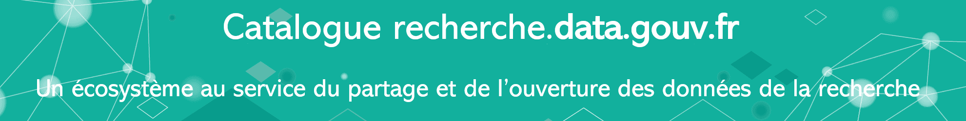 Un écosystème au service du partage et de l'ouverture des données de la recherche
